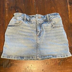 Abercrombie Kids Girls Light Blue Denim Mini Skirt, Size 9/10 Regular